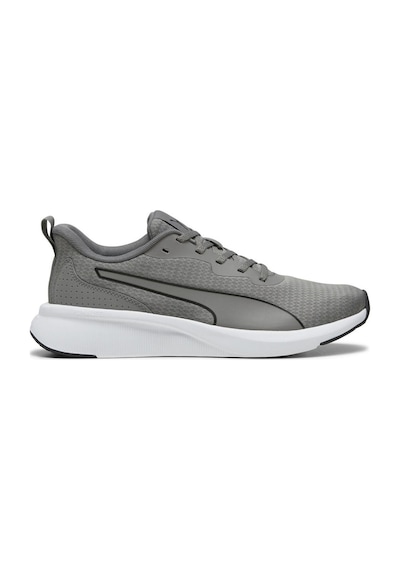 Puma Flyer Lite 378774-10 Kadın Erkek Günlük Sneakers Gri-beyaz Gri - Beyaz