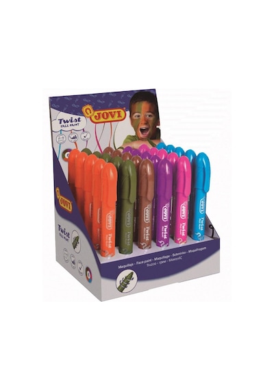 Twist Stick 30 Adet Yüz Boyama Kalemi 6 Pastel Renk