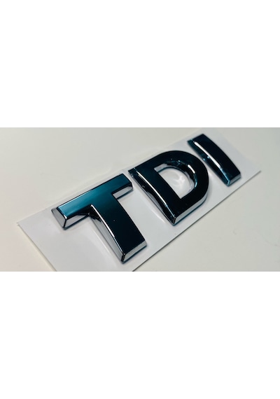 Vw Polo 2010 - 2017 Tdi Arka Bagaj Yazısı Krom Set
