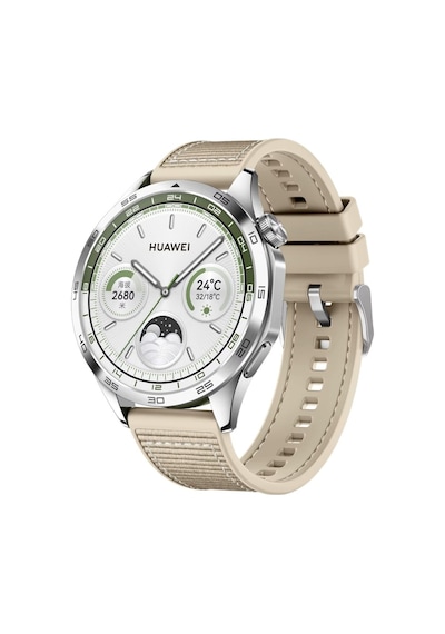 Huawei Watch Gt Gt2 Gt3 Gt4 42mm/honor Magic 2 Kordon Lansman Kumaş Dikişli Silikon 102