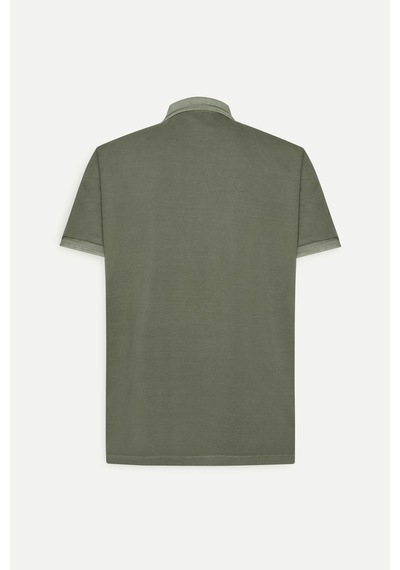 AC&Co / Altınyıldız Classics Erkek Hakı Slim Fit Dar Kesim %100 Pamuk Baskılı Polo Yaka Tişört Hakı AC&Co / Altınyıldız Classics Erkek Hakı Slim Fit Dar Kesim %100 Pamuk Baskılı Polo Yaka Tişört Hakı