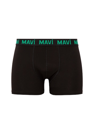 Mavi - Siyah Basic Boxer 0911079-900 Siyah