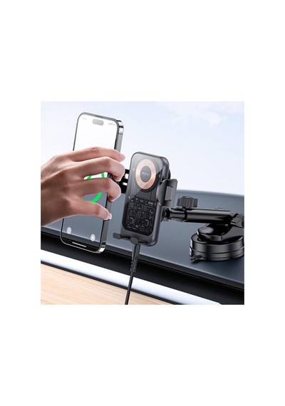 Tr Araç İçi Magsafe Şarj Aleti 360 Telefon Tutucu Torpido Üstü İp16-16pro Max-15-15pro Max-14-14pro Max Genel