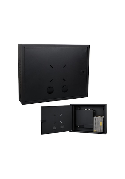 Fury 45x35x10cm Dik Tip Siyah Dvr / Nvr Güvenlik Kabini Pano
