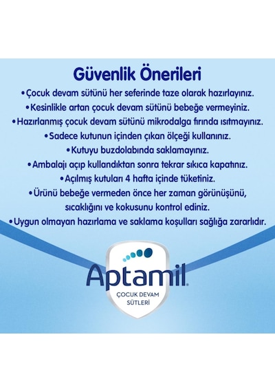 Ayrex 4 Prebiyotikli Çocuk Devam Sütü 1200 X 3 Adet 3600 Gr