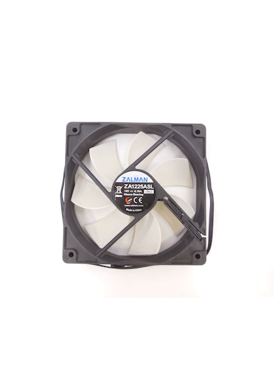 Zalman Za1225-asl Sıyah Uzerıne Beyaz Fanlı Kasa Fanı 120mm 120*120*25mm