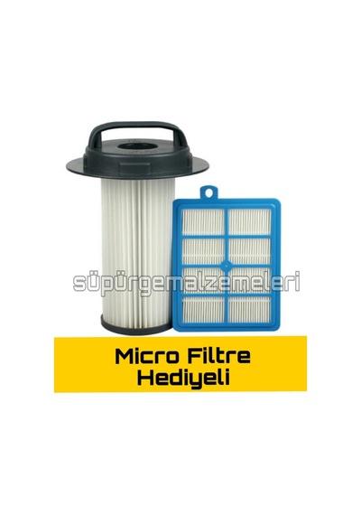 Philips Uyumlu Marathon 9205 9206 9207 9208 Maraton Silindir Hepa Filtre
