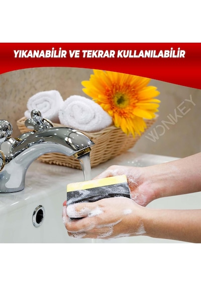 - Oto Lastik Parlatıcı Sünger 2'li Paket, U Şeklinde Eğimli Araba Lastiği Parlatıcı Sünger, Ara
