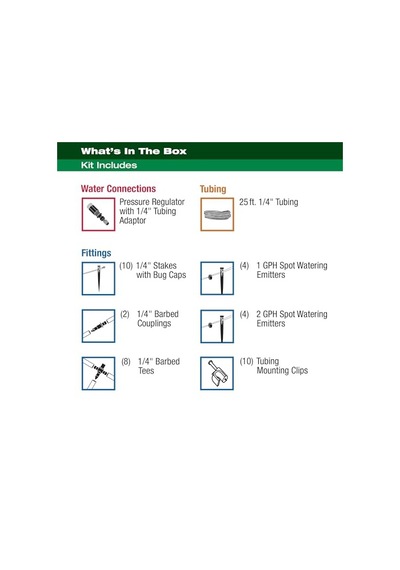 Drıppaılq Drip Irrigation Repair And Expansion Kit