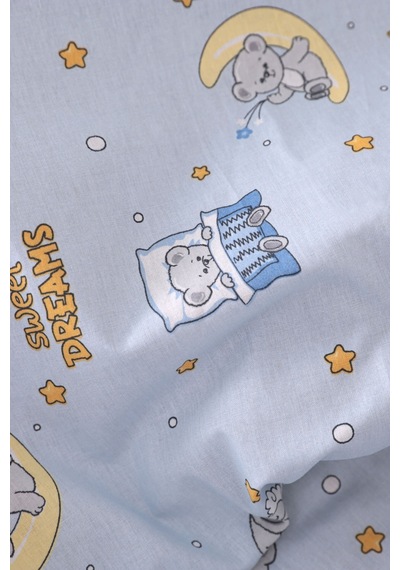 Baby %100 Pamuk Dream Sweet Bebek Nevresim Takımı - Mavi