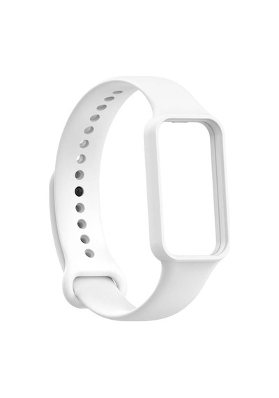 Xiaomi Redmi Smart Band 2 İle Uyumlu Kordon Silikon Esnek Ayarlanabilir Kordon Kayış Beyaz
