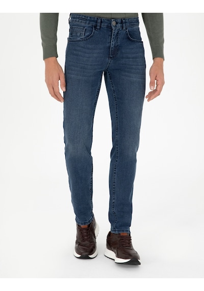 Pierre Cardin Erkek Mavi Jean Pantolon 50295810-vr036 Mavi