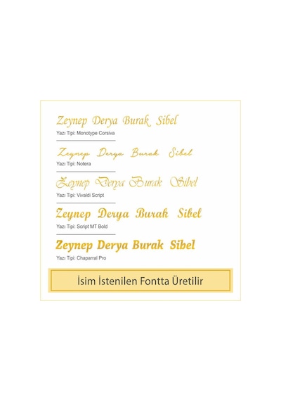 Elvin Yazılı Papatya İsim Kolye 925 Ayar Gümüş Sevgiliye Eşe Anneye Hediye Kolye