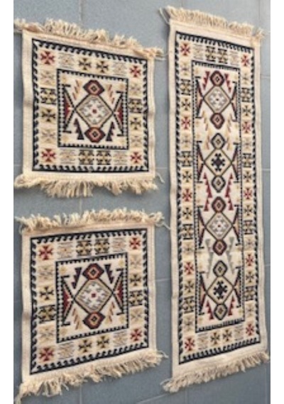 Oto Koltuk Kilim Seti | Araç Koltuk Kılıfı  3'lü set