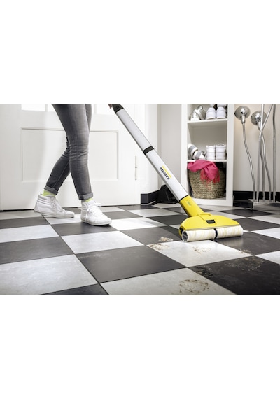 Karcher EWM 2 Şarjlı Elektronik Paspas (Sert Zemin Temizleme Süpürgesi)