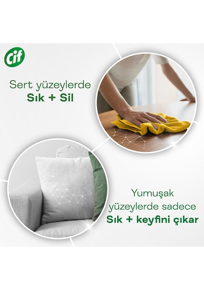 Infinite Clean Doğal Probiyotikli Anti Toz Yedek Şişe İçin Misket Limonu & Limon Otu 280 Ml X2 2'li Set