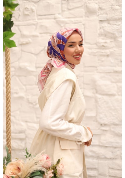 Silk Home Olinda Eşarp 48003-25 Mor