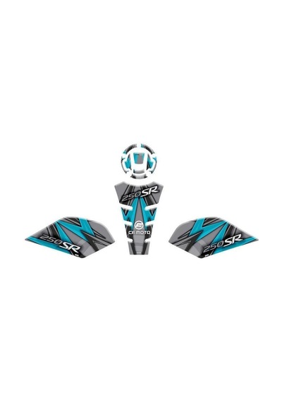 Cf Moto 250 Sr 2020-2023 Uyumlu Tank Pad Set 010