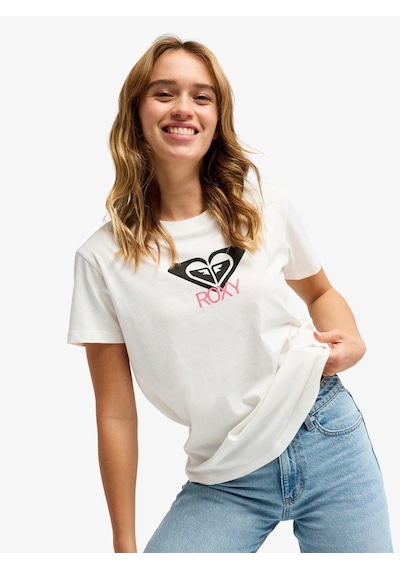 Roxy Ocean Road Art Kadın T-shirt-erjzt06015 Kırık Beyaz