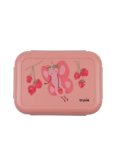 Trixie Fruit Fairy Mrs. Butterfly Klipsli Unisex Çocuk Yemek Kabı 66-153 Pembe