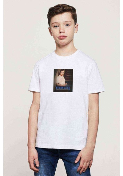 Tshirthane Riverdale Betty Cooper Promotional Portrait Baskılı Unisex Çocuk