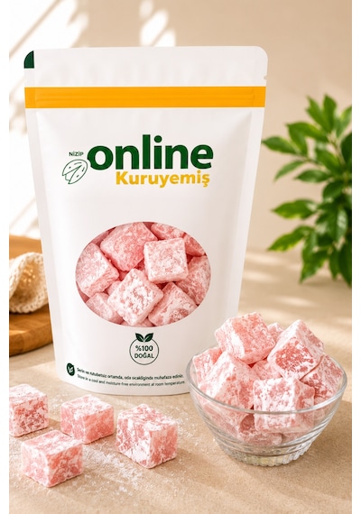 Lokum Güllü - 500 Gr
