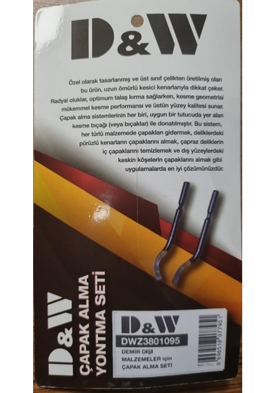 Dw 10 Adet E200 Bıçaklı Ddm Çapak Alma Dwz3801095