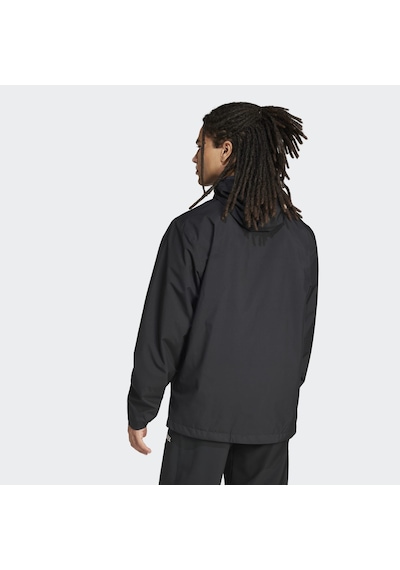 Adidas Terrex Multi Essentials 2ın1 Erkek Siyah Outdoor Ceket Jm8697 Siyah