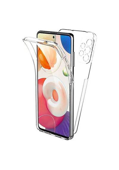Teknomoda Samsung Uyumlu Galaxy A23 360 Kilif Seffaf Ön Arka Korumali Silikon 566010312