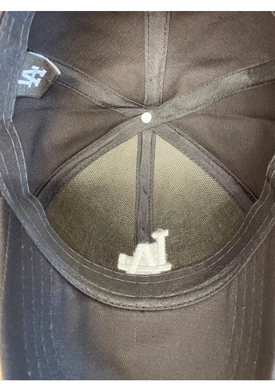 Hamze La Los Angeles Nakışlı Unisex Baseball Cap Şapka Siyah - Beyaz