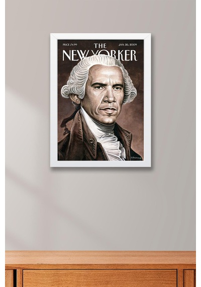 The New Yorker Çerçeveli Tablo January 26 2009
