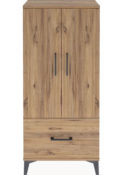 Arges Dolap 2 Raflı Tek Çekmeceli 2 Kapaklı 60x30x134 Çam-çam Çam Arges Dolap 2 Raflı Tek Çekmeceli 2 Kapaklı 60x30x134 Çam-çam Çam