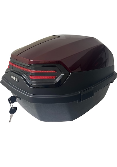 Wheelıe Xt08-jr 32 Litre Motosiklet Arka Çanta Bordo