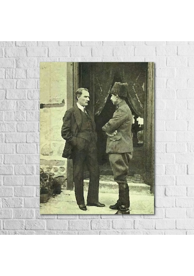 Atatürk Serisi 13,5x18 Cm 5'li Ahşap Tablo Seti
