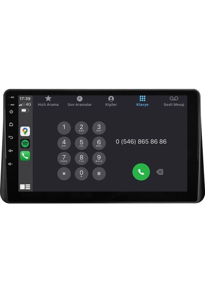 Ford Courier Android Multimedya Sistemi 2013-2024 Crv-4112xaa