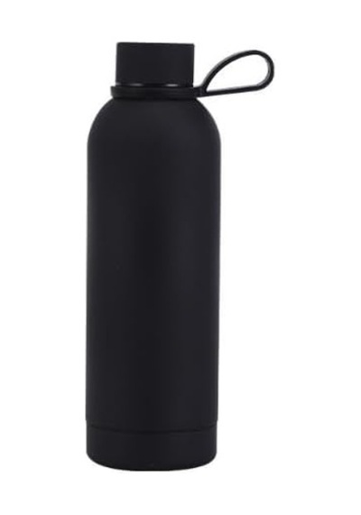 Çelik İçli Termos 750 Ml Siyah Skm005 Açık Beyaz