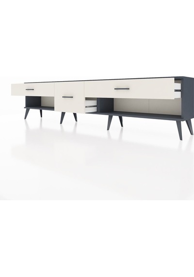 Arges Tv Ünitesi 3 Çekmeceli 220x30x51 Antrasit-antrasit/aytaşı Antrasıt/aytası - Antrasıt Arges Tv Ünitesi 3 Çekmeceli 220x30x51 Antrasit-antrasit/aytaşı Antrasıt/aytası - Antrasıt