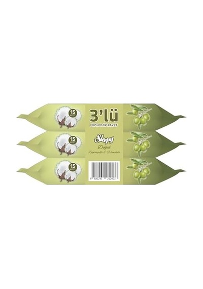 Pamuk Zeytin Cep Mendili 12x3x15 540 Yaprak