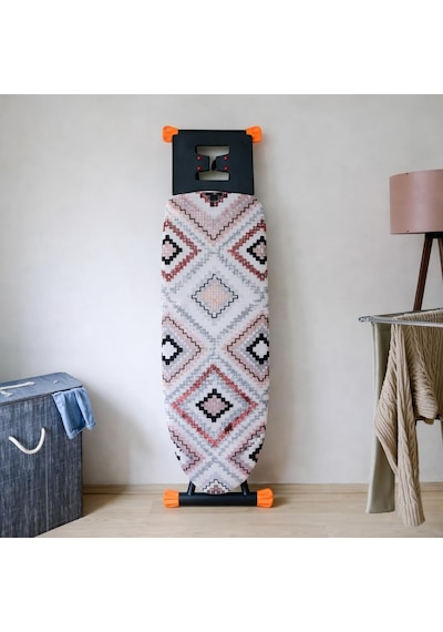 Asev Home Ütü Masası Kılıfı Keçeli İpli Stoperli Büyük Boy 55x140 Cm Mezopotamya Diğer