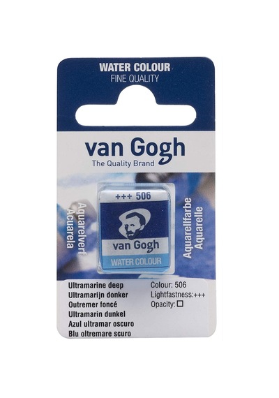 Van Gogh Sulu Boya Tablet - Ultramarine Deep - 506