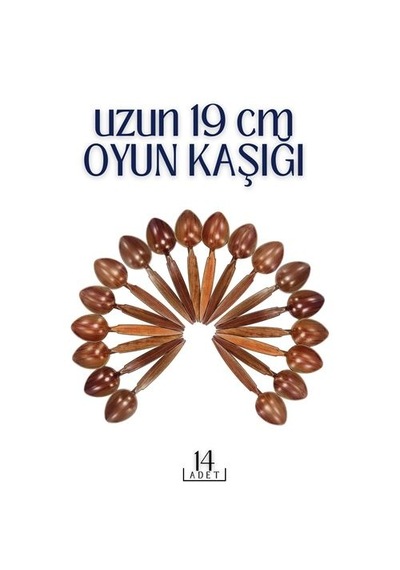 Zenvac Uzun Oyun Kaşığı 14 Adet Zenvac29