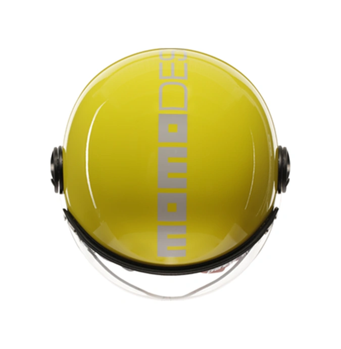 MomoDesign FGTR Classıc Candy Açık Kask Beyaz Sarı