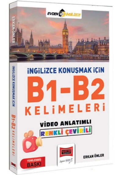 Yargı İngilizce Konuşmak İçin B1 B2 Kelimeleri Video Anlatımlı Renkli Çeviri