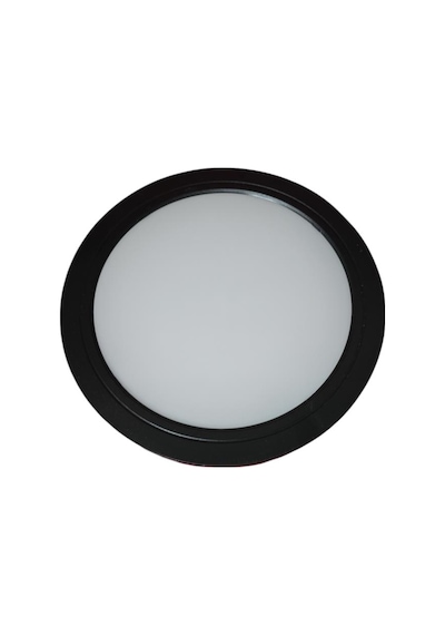 Atlantis 24w Sıva Üstü Panel Led Beyaz Yuvarlak Çap 23 Cm Soğutuculu 1920 Lm 220v Siyah Beyaz - Siyah