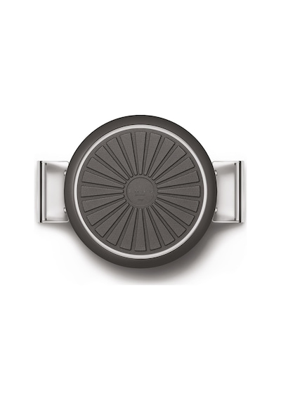 Smeg Cookware 50's Style Siyah Tencere Cam Kapaklı 26 CM 7.7 L