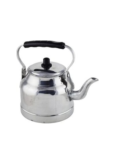 Maraş Alüminyum Üstten Kulplu Çaydanlık Demlik 4.5 L Çap 22 CM Çelik