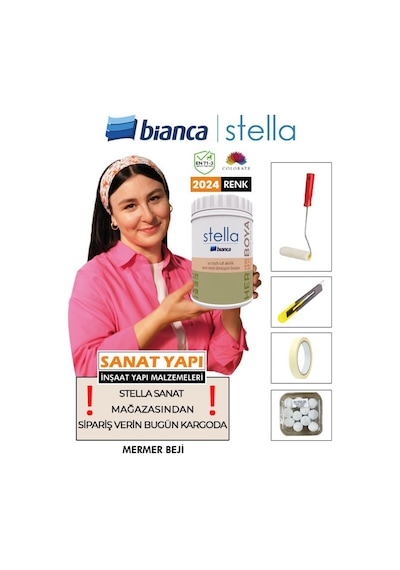 Stella Boya Tekli Set Yardımcı Ürünlerle Diğer