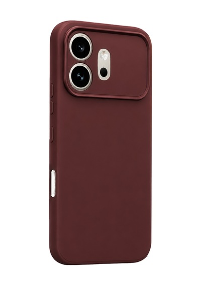 Honor 600  Kılıf Esnek Premium Yumuşak Silikon Telefon Kılıfı Kapak Bordo