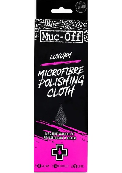 Muc-off Lüks Mikrofiber Parlatma Bezi Gri