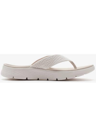 Skechers Go Walk Flex Sandal - Splendor Kadın Bej Parmak Arası Terlik 141404 Nat Bej